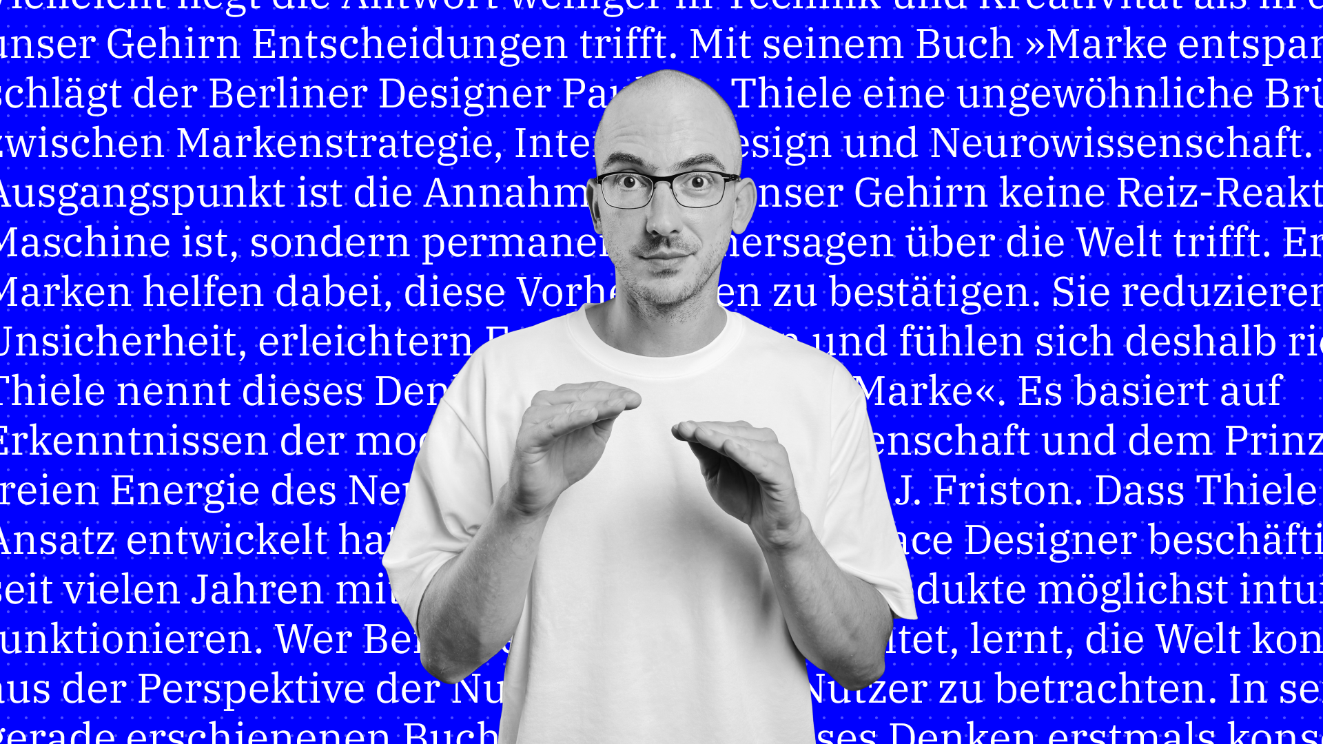 Interview mit PAGE online zum Buch »Marke entspannt«