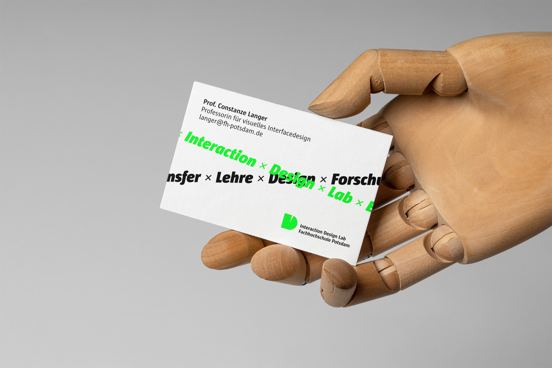 Interaction Design Lab · Visitenkarte